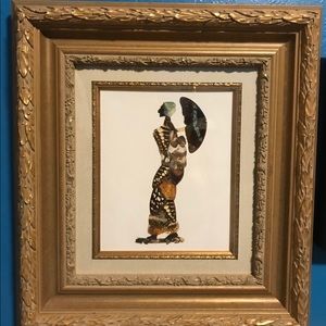 Gold Framed - Ancient Indonesian Art